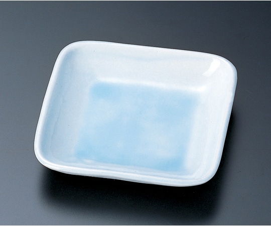 福井クラフト 隅丸浅皿青磁 22911190 1個（ご注文単位1個）【直送品】