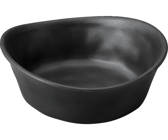 福井クラフト メラミン 13.3 ひねり切立渕反鉢 黒マット 75005660 1個（ご注文単位1個）【直送品】
