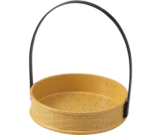 福井クラフト 5.5寸 アジロ盛篭 ゴマ竹 55203890 1個（ご注文単位1個）【直送品】