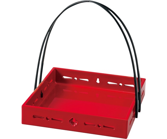 福井クラフト 5.5京すかし手提盛器 赤二度塗り 55203850 1個（ご注文単位1個）【直送品】