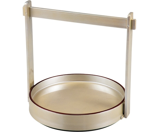 福井クラフト 6寸 丸手提盛器 黄金銀彩天べっ甲 55203940 1個（ご注文単位1個）【直送品】