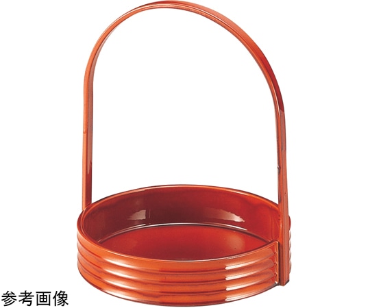 福井クラフト 6.5寸 ロクロ目手提盛器 春慶 51304030 1個(ご注文単位1個)【直送品】