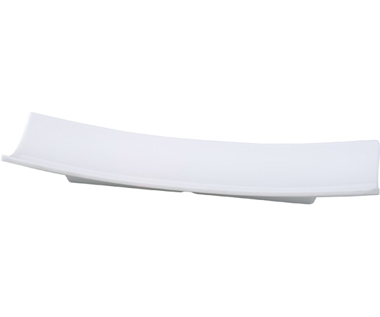 福井クラフト 31cm 焼き物反り皿(小)白グロス 83360180 1個（ご注文単位1個）【直送品】