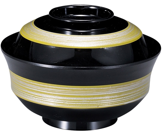 福井クラフト 耐熱4寸 天竜寺椀 若草/銀ハジキ 内黒 31006620 1個（ご注文単位1個）【直送品】