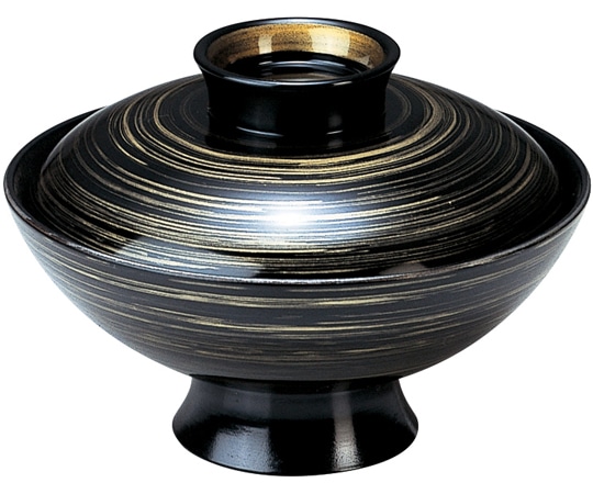 福井クラフト 4寸 小槌椀 かすり刷毛目 内黒 12025260 1個（ご注文単位1個）【直送品】