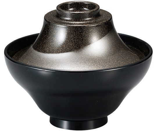 福井クラフト 福富士椀(蓋親)梨地銀かすみ 31007980 1個（ご注文単位1個）【直送品】