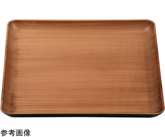 福井クラフト 尺2 角盆 和柾目弱SL 17417780 1個（ご注文単位1個）【直送品】