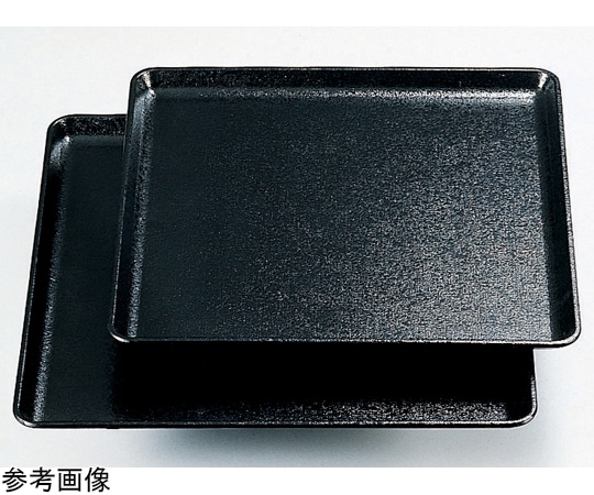 福井クラフト 耐熱FRP)尺2 布目角盆 黒SL 16911020 1個（ご注文単位1個）【直送品】