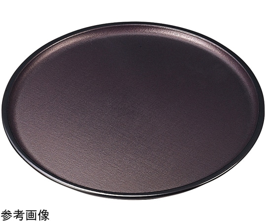 福井クラフト 尺0 布目丸盆 レッドパール毘沙門天塗 15232620 1個（ご注文単位1個）【直送品】