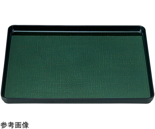 福井クラフト 尺3 大寿布目盆 グリーンカスリSL 50302020 1個（ご注文単位1個）【直送品】