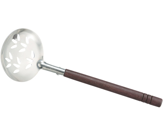 福井クラフト 18-8 ローズ柄卓上お玉・穴明き 81004470 1個（ご注文単位1個）【直送品】