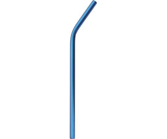 福井クラフト φ8mm カーブストロー ブルー10本入 62163460 1個（ご注文単位1個）【直送品】