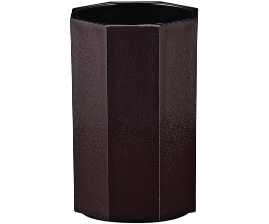 福井クラフト 八角木目箸立(大 φ83)新溜 81258287 1個（ご注文単位1個）【直送品】