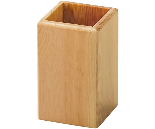 福井クラフト 木製)角箸立て 白木(小) 81258290 1個（ご注文単位1個）【直送品】