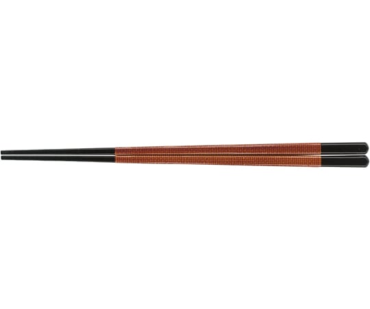 福井クラフト P225 長糸巻き四角箸 箸 黒/春慶帯 80603280 1個（ご注文単位1個）【直送品】