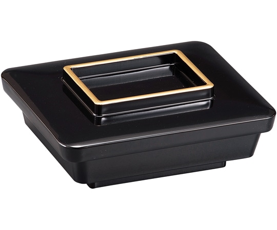 福井クラフト うなぎ平(大)黒天金内朱(蓋親) 40430360 1個（ご注文単位1個）【直送品】