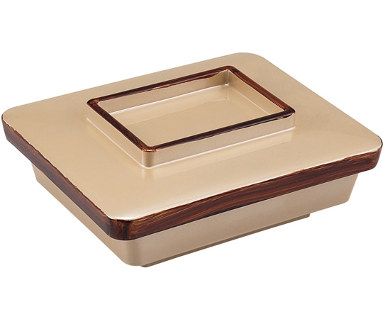 福井クラフト うなぎ平(大)銀渕べっ甲内朱(蓋親) 40420720 1個（ご注文単位1個）【直送品】