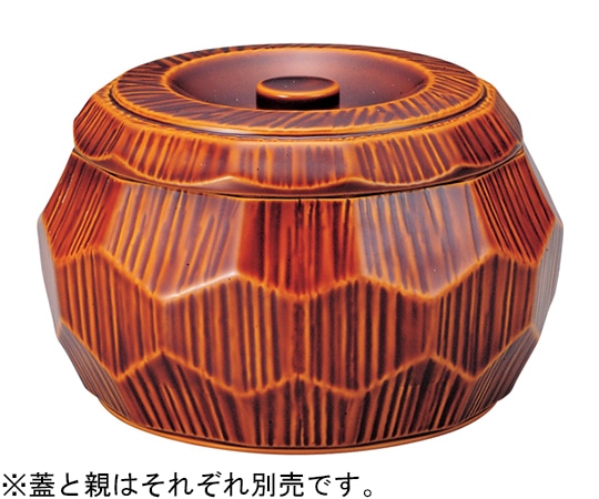 福井クラフト はつり亀甲丼 本漆調春慶塗(内黒)親 41000202 1個（ご注文単位1個）【直送品】