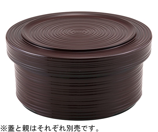 福井クラフト 1人ロクロ飯器 溜エビ茶 蓋 39171380 1個（ご注文単位1個）【直送品】