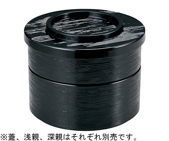 福井クラフト ヘゲ目丸重 黒内朱 深親 45150530 1個（ご注文単位1個）【直送品】