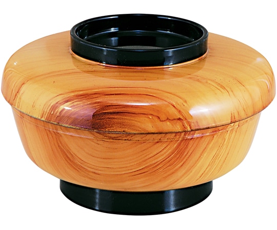 福井クラフト やすらぎミニ丼 香林内朱(蓋親) 41000080 1個（ご注文単位1個）【直送品】