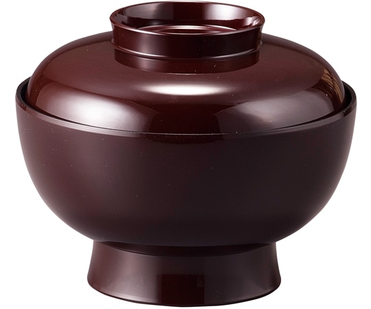 福井クラフト 5寸 羽衣丼 新溜内黒 40430390 1個（ご注文単位1個）【直送品】