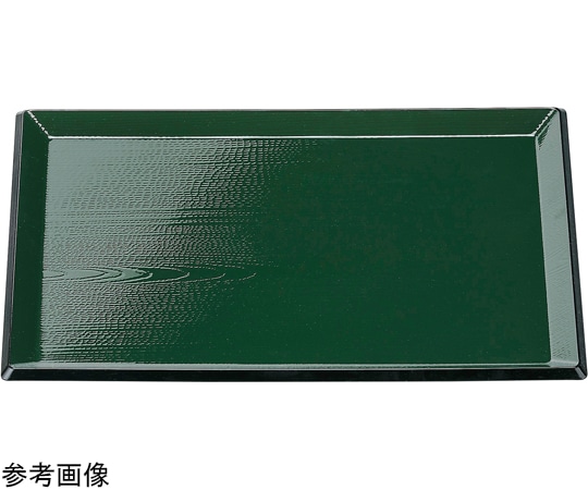 福井クラフト 尺1 利休盆 グリーン天黒 17415380 1個（ご注文単位1個）【直送品】