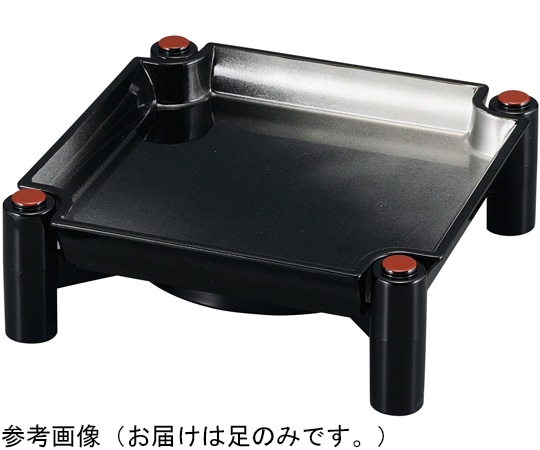 福井クラフト 両国盛台 黒天朱(高足) 51011710 1個（ご注文単位1個）【直送品】