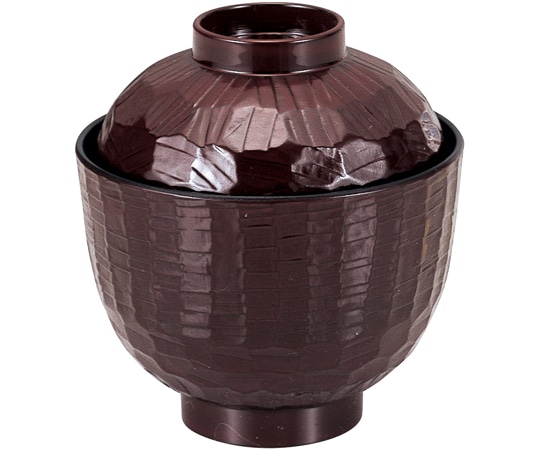 福井クラフト 木彫小吸椀 ウルミ 35000050 1個（ご注文単位1個）【直送品】