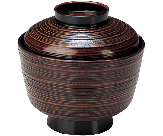 福井クラフト 天竜寺小吸椀 栃塗り 12023240 1個（ご注文単位1個）【直送品】