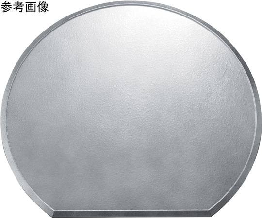 福井クラフト 尺4 雲流半月盆 タタキ銀/裏黒塗 17419390 1個（ご注文単位1個）【直送品】