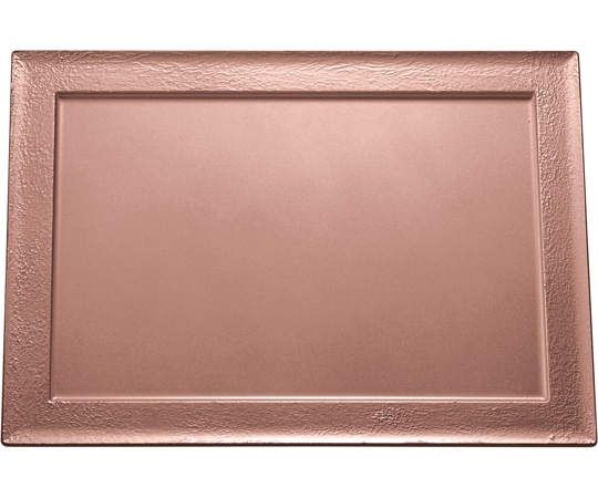 福井クラフト 尺0 長手炉縁盆 渕絞り銅/裏黒塗 17418070 1個（ご注文単位1個）【直送品】