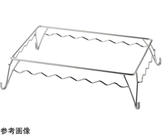 福井クラフト 50四方上り長角盛鉢用スタンド 51354570 1個（ご注文単位1個）【直送品】