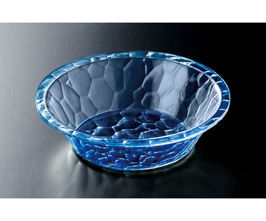 福井クラフト AC φ27cm 亀甲盛鉢 ブルー 51022850 1個（ご注文単位1個）【直送品】