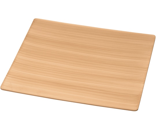 福井クラフト ビュッフェ用ABS皿 2/3白木柾目 70022420 1個（ご注文単位1個）【直送品】