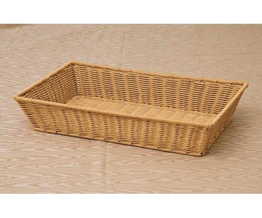 福井クラフト PP長角バスケット 1/1アイボリー(深) 70022620 1個（ご注文単位1個）【直送品】