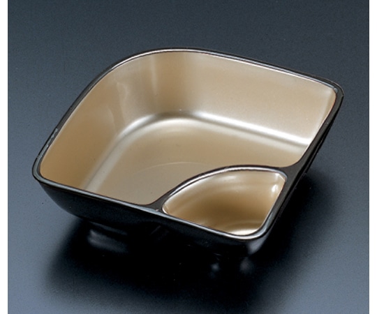 福井クラフト タレ付扇鉢 銀天黒 24024370 1個（ご注文単位1個）【直送品】