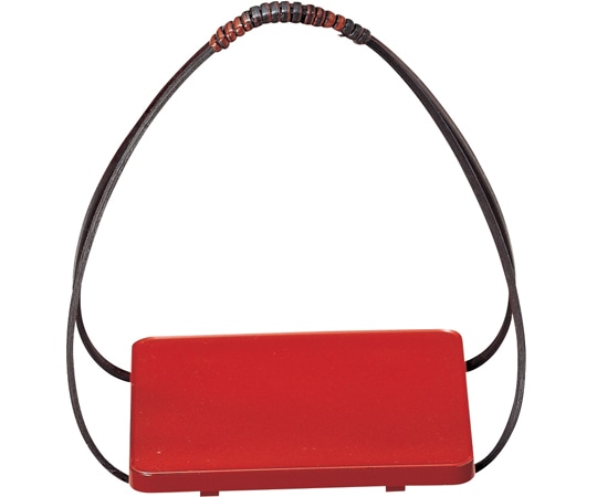 福井クラフト A)むすび型珍味皿 柿朱 51298460 1個（ご注文単位1個）【直送品】