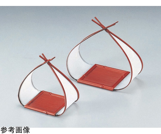 福井クラフト 都結び盛器(小)朱89 51304190 1個（ご注文単位1個）【直送品】