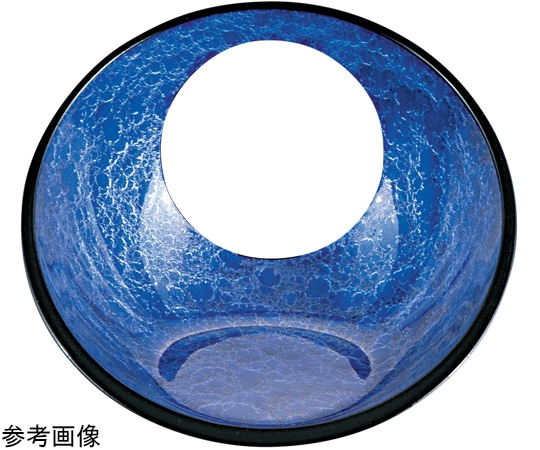 福井クラフト 日月かまくら盛器 大)ルリアクア 51017280 1個（ご注文単位1個）【直送品】