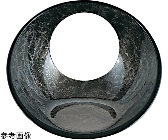 福井クラフト 日月かまくら盛器 大ブラックアクア 51017290 1個（ご注文単位1個）【直送品】