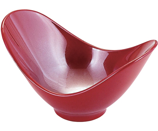 福井クラフト 優彩鉢 朱銀かすみ 51019410 1個（ご注文単位1個）【直送品】