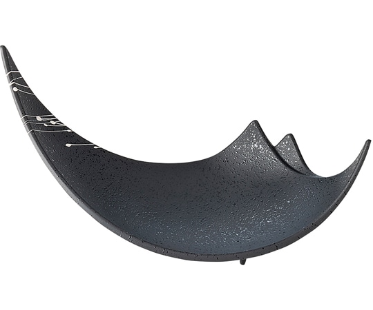 福井クラフト 遠山盛器 黒タタキ白乱糸 50023970 1個（ご注文単位1個）【直送品】