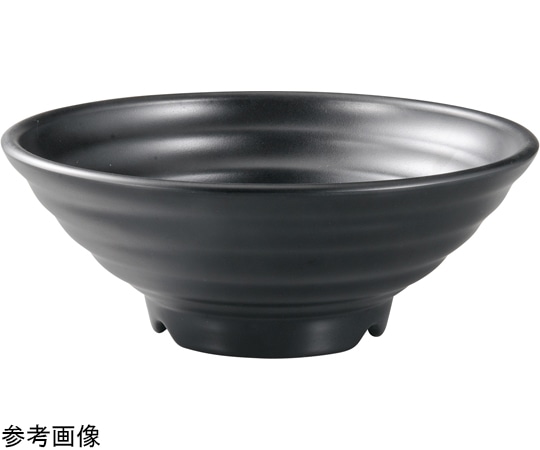 福井クラフト φ35.5cm ビッグロクロ目鉢 黒マット 83360420 1個（ご注文単位1個）【直送品】