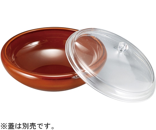 福井クラフト ドーム鉢 漆調春慶底黒 本体 51272194 1個（ご注文単位1個）【直送品】