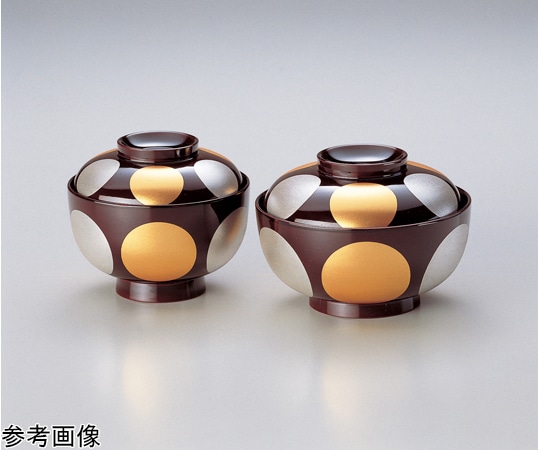 福井クラフト 詩季雑煮椀 溜日月 35000360 1個（ご注文単位1個）【直送品】