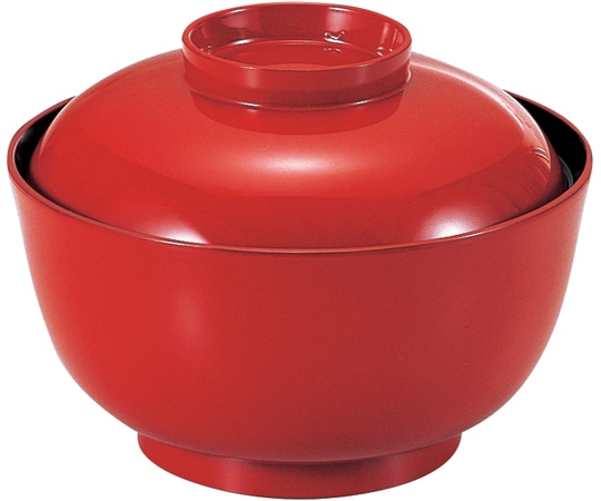 福井クラフト TA千鳥椀(大)朱内黒天朱 12025370 1個（ご注文単位1個）【直送品】