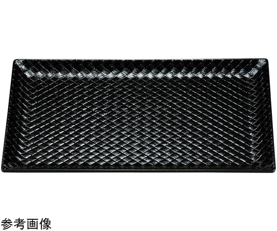 福井クラフト バンブートレー(310×138)艶消ブラック 81014370 1個（ご注文単位1個）【直送品】