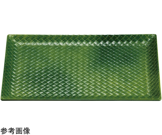 福井クラフト バンブートレー(250×138)若竹グリーン 81014990 1個（ご注文単位1個）【直送品】