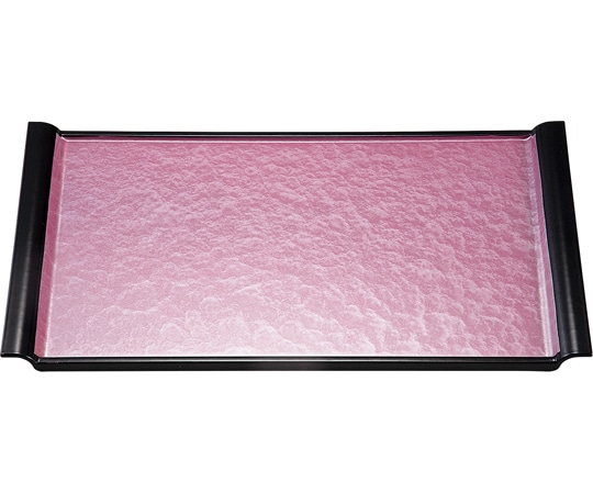 福井クラフト 尺1 細長エアートレー ピンクアクア 15006810 1個（ご注文単位1個）【直送品】